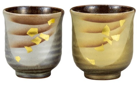 Japanese Gold Tea Cup Set