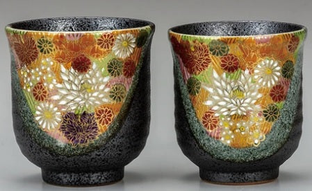 Japanese Flower Cup Set