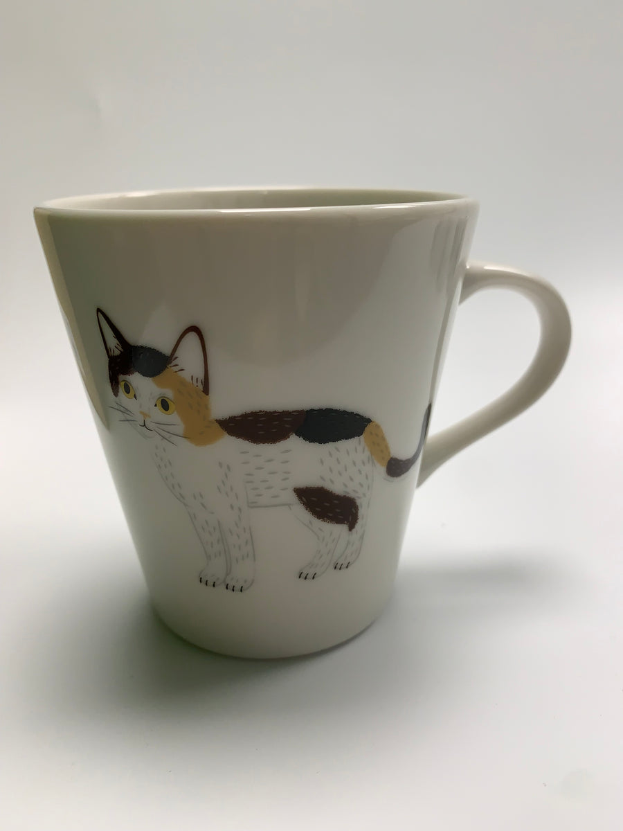 日本茶杯貓