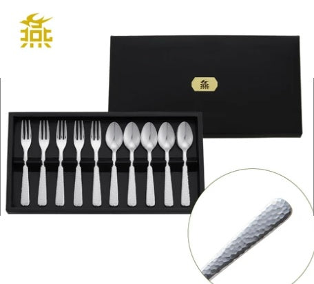 鍍銀义匙10件套